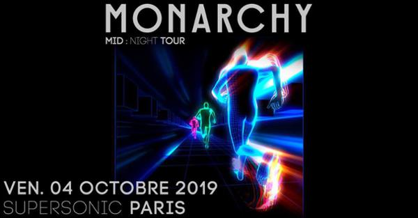 Monarchy en concert au Supersonic (Free entry)