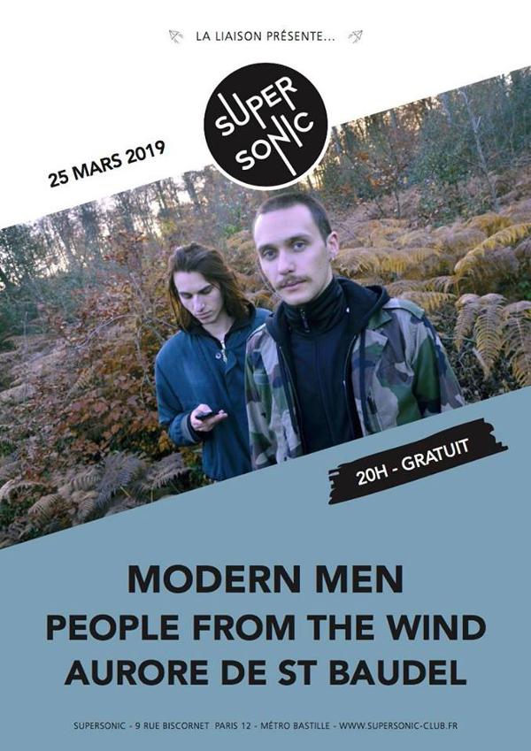 Modern Men • People from the Wind • Aurore de St Baudel / Free