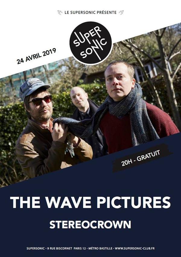 The Wave Pictures • Stereocrown / Supersonic (Free entry)