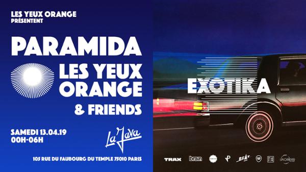 Paramida x Les Yeux Orange & Friends