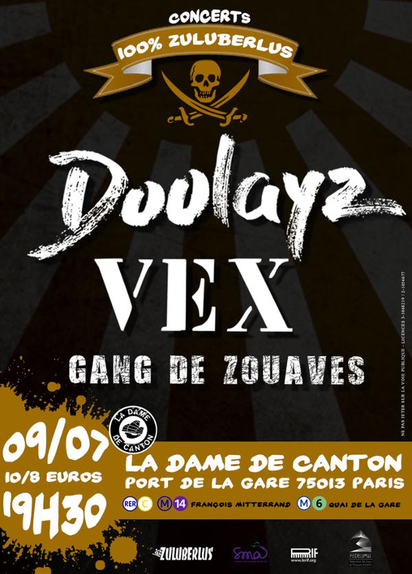 DOOLAYZ + VEX + Gang de zouaves