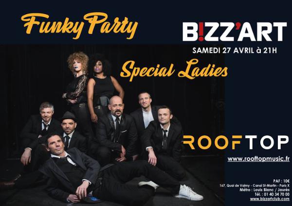 Funky Party w/ Rooftop, special ladies