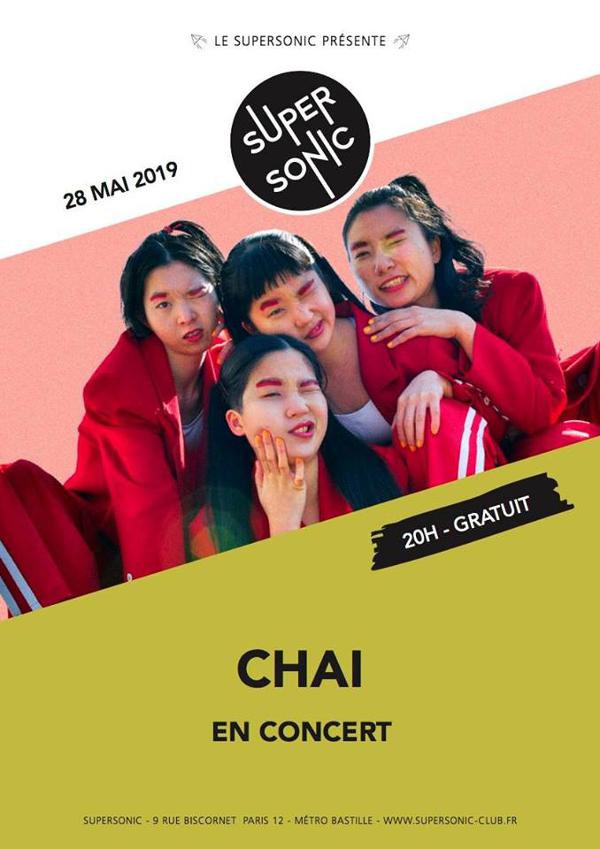 CHAI (Heavenly Recordings, Japan) au Supersonic / Free entry