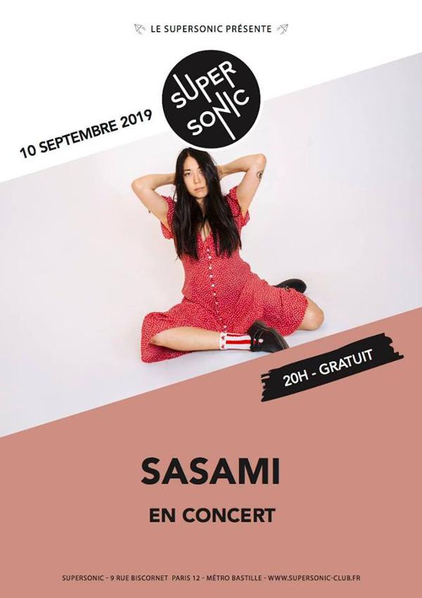 Sasami (dream pop, domino rec) en concert au Supersonic