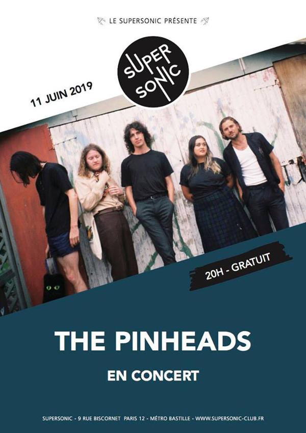 The Pinheads en concert au Supersonic (Free entry)