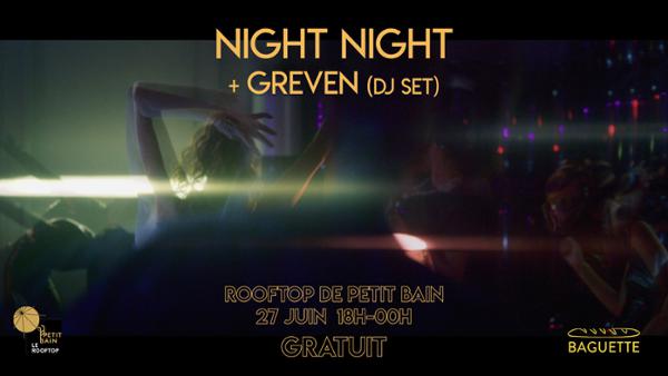 JEUDI POP POP : NIGHT NIGHT + GREVEN