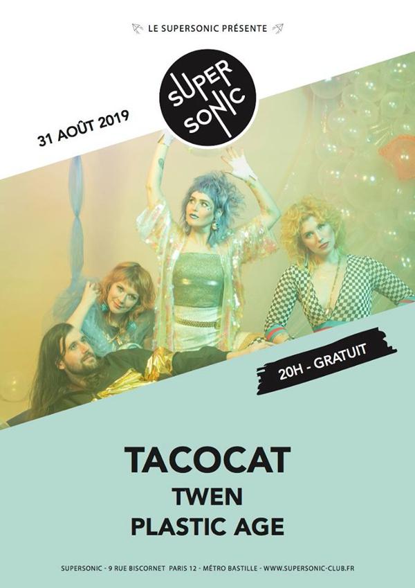 Tacocat (Sub Pop) • Twen • Plastic Age / Supersonic - Free entry