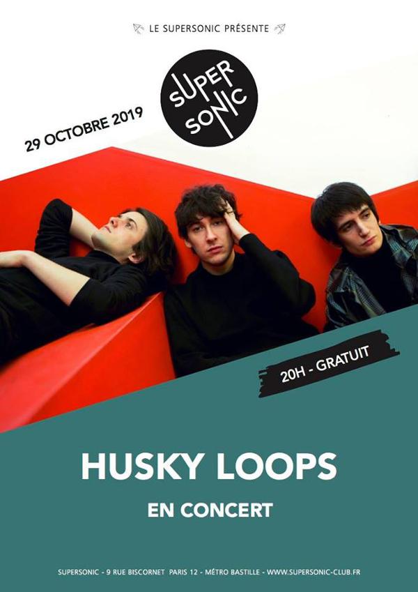 Husky Loops en concert au Supersonic (Free entry)