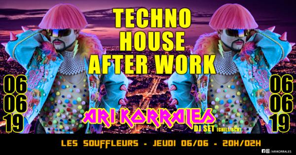 Techno HOUSE AFTER WORK with ARI KORRALES (from Bcn)