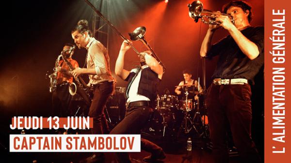 Captain Stambolov (brass band balkan) // L'Alimentation Générale