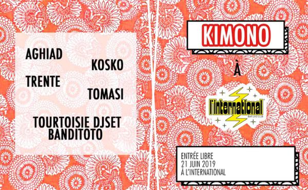 Tomasi présente Kimono (-1) / 21 Juin 2019