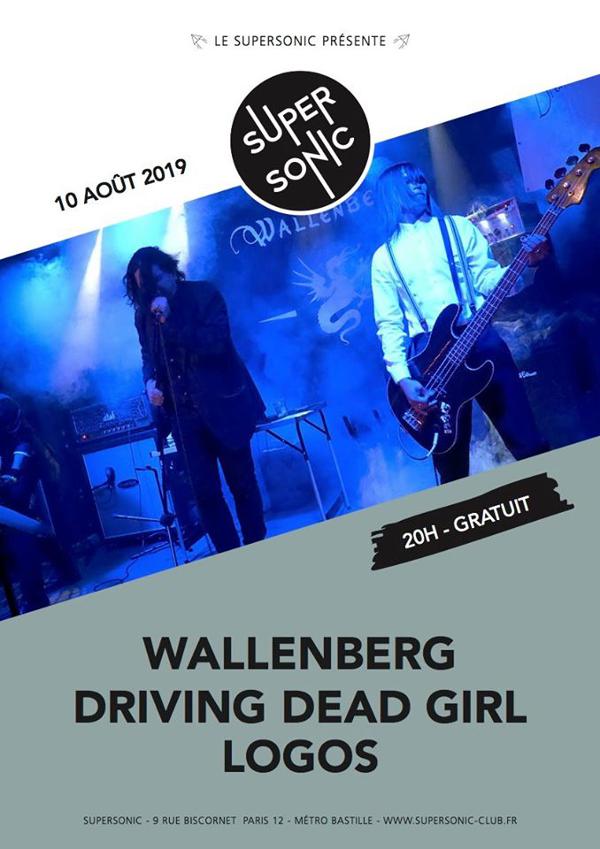 Wallenberg • Driving Dead Girl • Logos / Supersonic (Free)