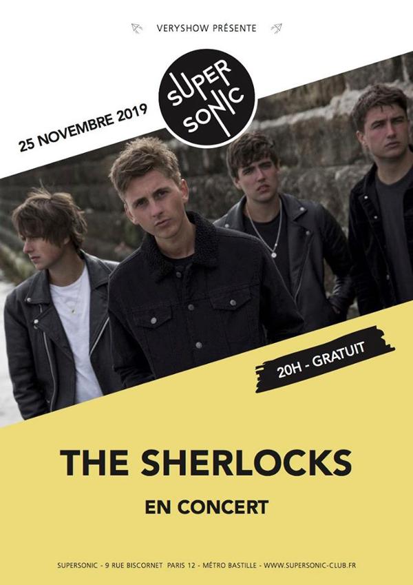 The Sherlocks en concert au Supersonic (Free entry)