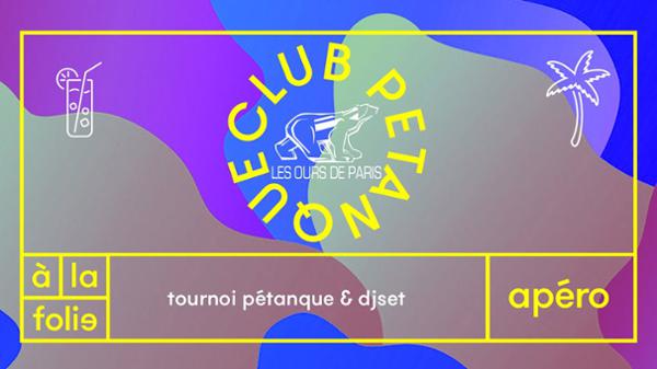 Club Pétanque : les ours de Paris