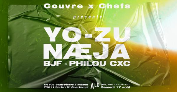 Couvre x Chefs : YO-ZU, Næja, BJF, Philou CxC