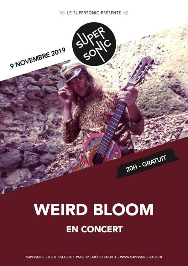 Weird Bloom en concert au Supersonic (Free entry)