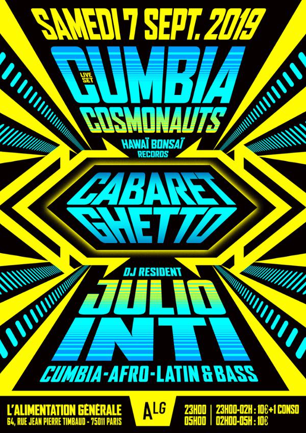 CABARET GHETTO W/ CUMBIA COSMONAUTS