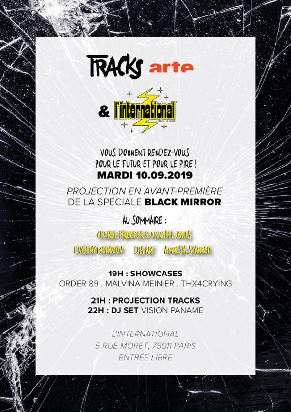 Soirée Tracks Arte spéciale Black Mirror