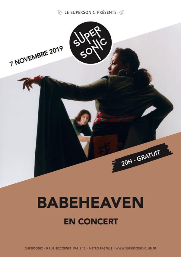 Babeheaven en Concert / Supersonic - Free