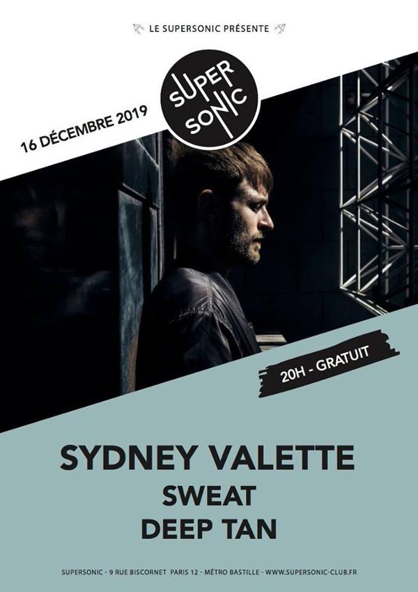 Sydney Valette • Sweat • deep tan / Supersonic (Free entry)
