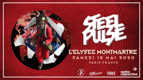 Le légendaire groupe Steel Pulse de retour en france