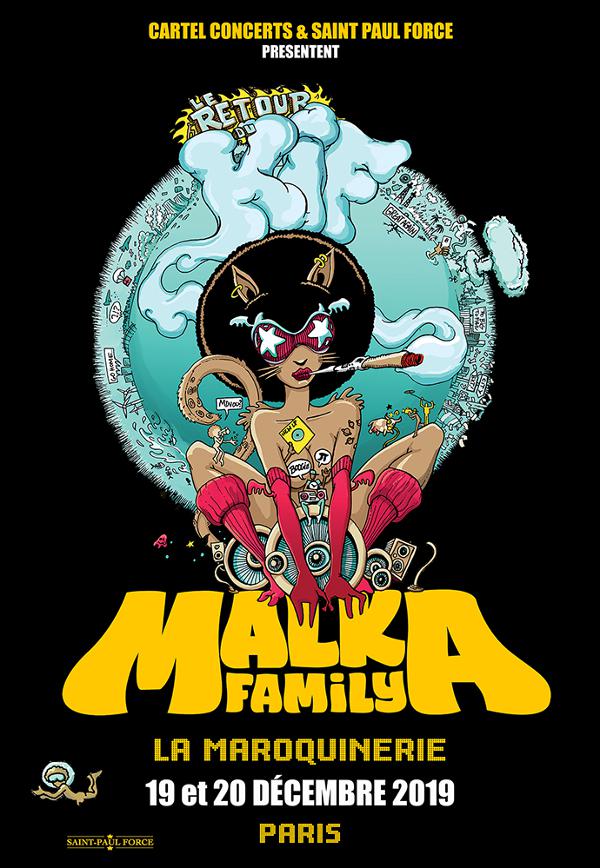 Les MALKA FAMILY s'installent à la Maroquinerie les 19 et 20 décembre 2019 ! Un événement à ne pas rater !