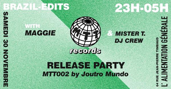Mister T Records Release Party - MTT02 by Joutro Mundo