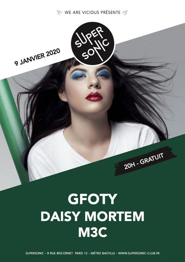 GFOTY • Daisy Mortem • M3C / Supersonic (Free entry)
