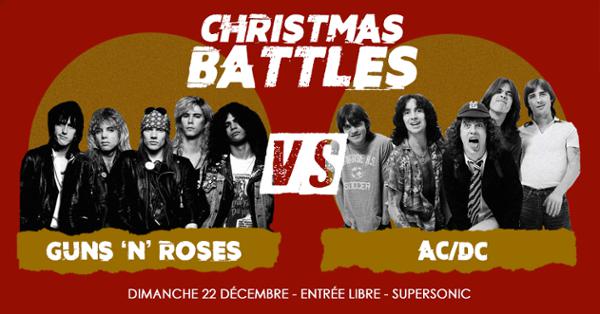 Christmas Battles - Guns'n'Roses vs AC/DC / Supersonic