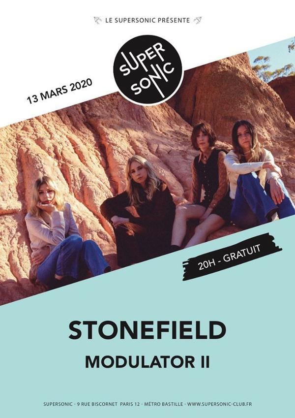 Stonefield • Modulator II / Supersonic (Free entrance)