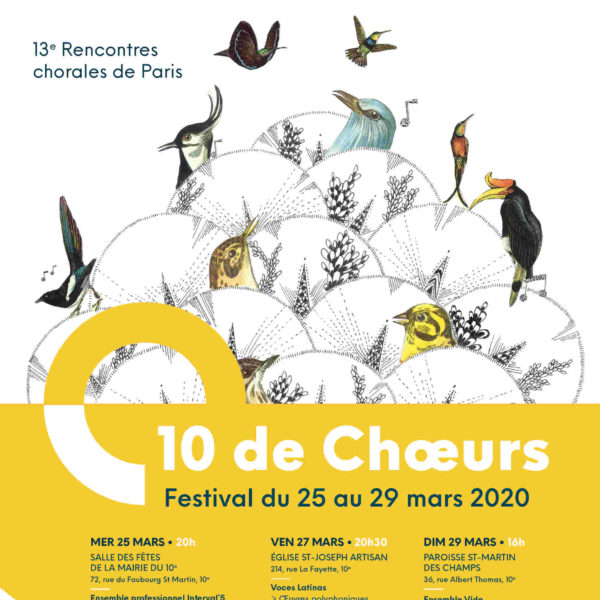 Festival 10 de Choeurs 2020 - Voces Latinas + Inside Voices Paris