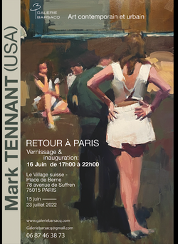 Exposition "Retour à Paris". Mark Tennant (USA)