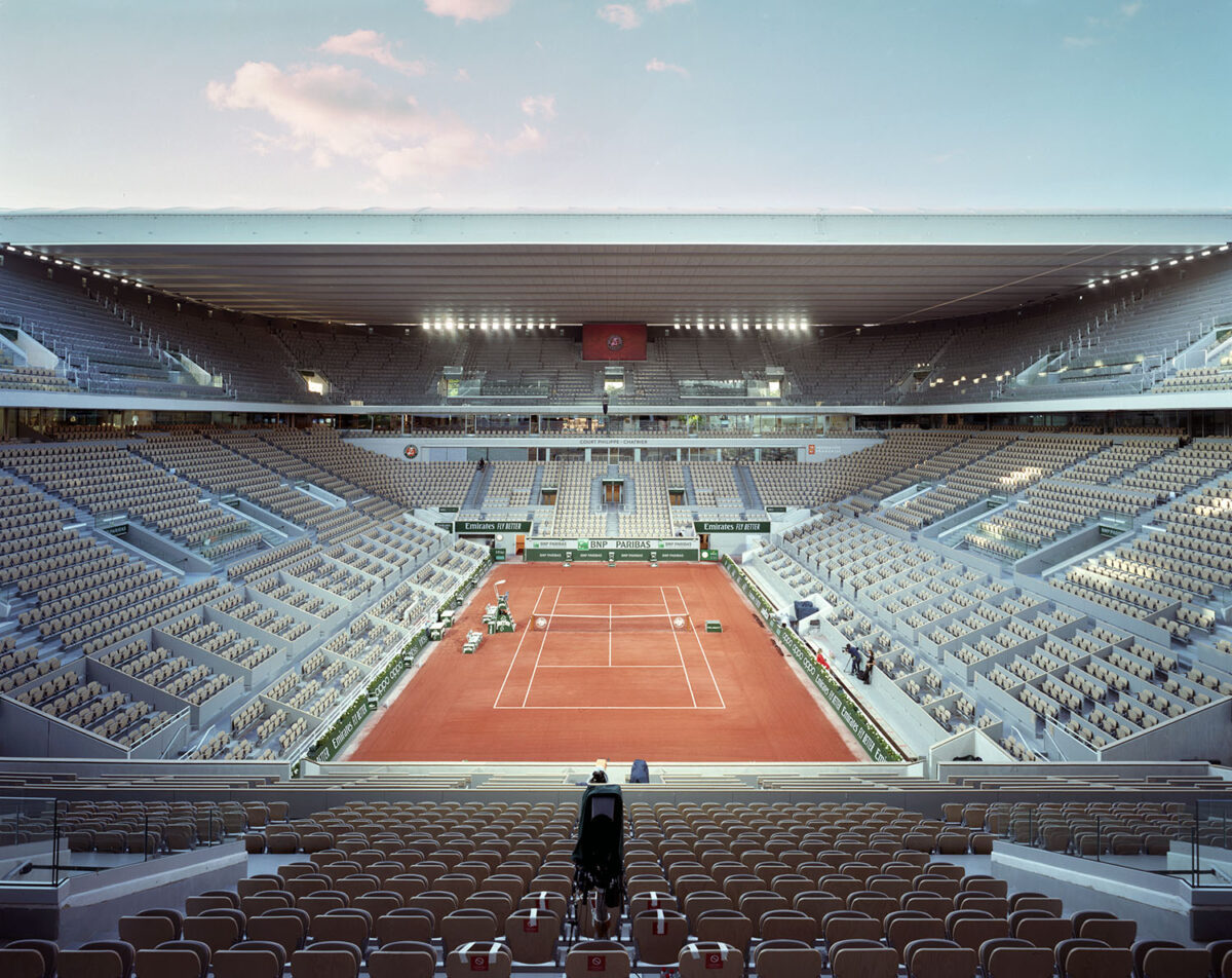 « Stade Roland-Garros : Mouvement perpétuel » de Yves Marchand et Romain Meffre