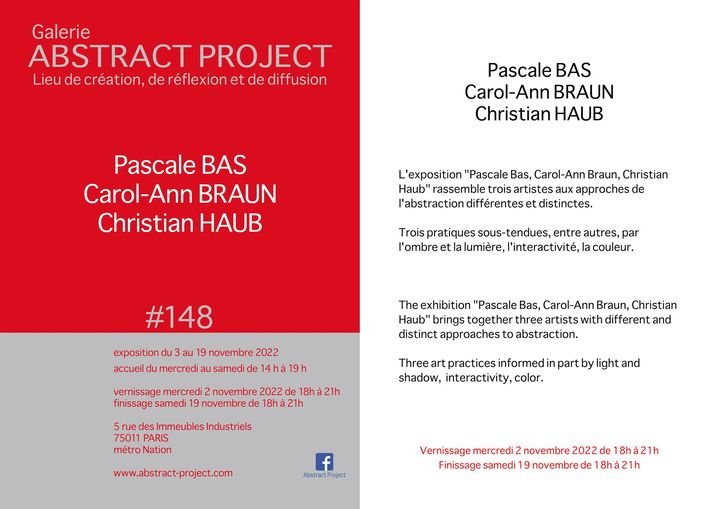 Pascale Bas - Caro-Ann Braun -  Christian Haub