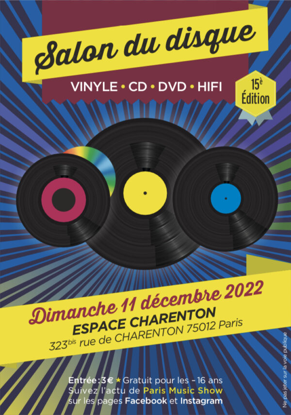 Salon du Disque Vinyle , CD , DVD et Matériel HI-Fi