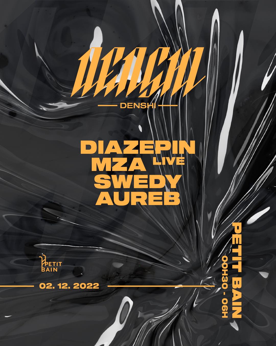 Denshi : Diazepin - MZA (Live) - Aureb - SWEDY