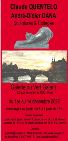 Exposition Claude QUENTELO & André-Didier DANA