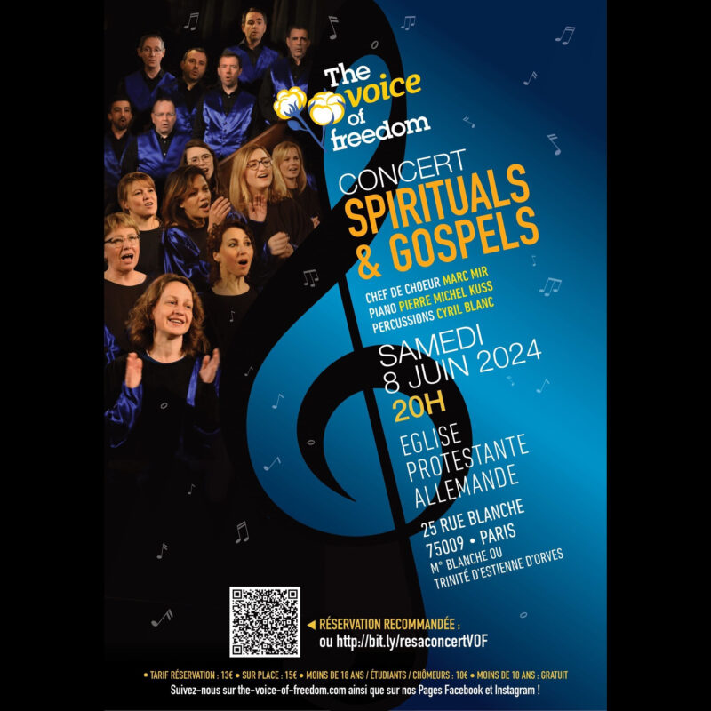 Concert de Gospel et Negro Spirituals