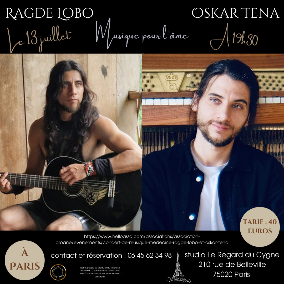 Concert de musique-médecine - Ragde Lobo et Oskar Tena