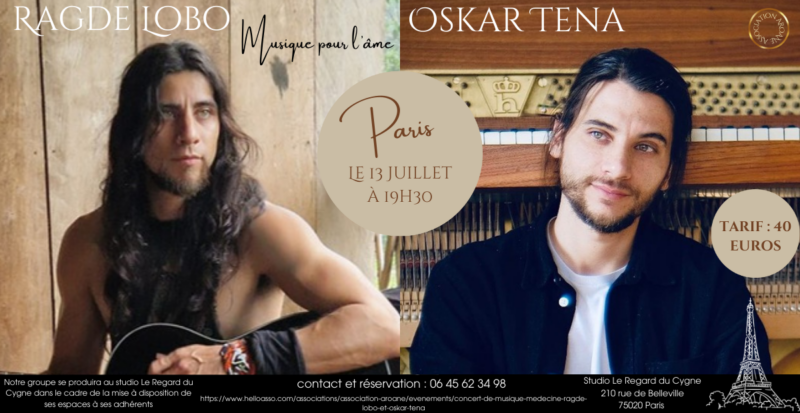 Concert de musique-médecine - Ragde Lobo et Oskar Tena