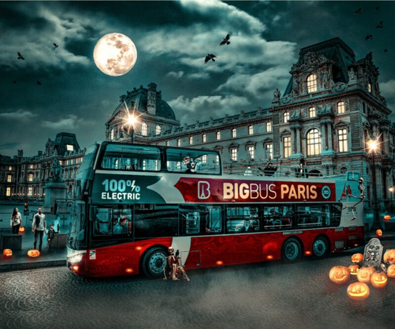 TOUR GUIDÉ EN BUS PANORAMIQUE POUR HALLOWEEN