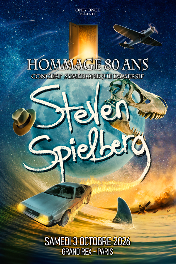 STEVEN SPIELBERG - HOMMAGE 80 ANS Concert symphonique immersif