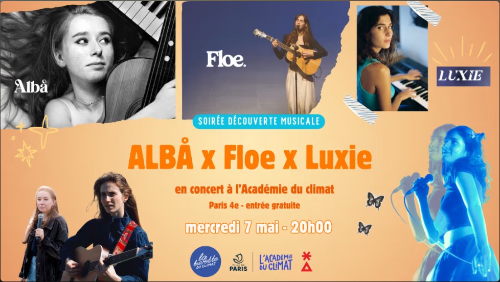 Soirée découverte musicale Albå / Floe / Luxie