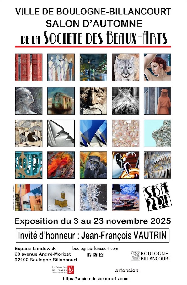 SALON D’AUTOMNE DE LA SOCIÉTÉ DES BEAUX-ARTS DE BOULOGNE-BILLANCOURT