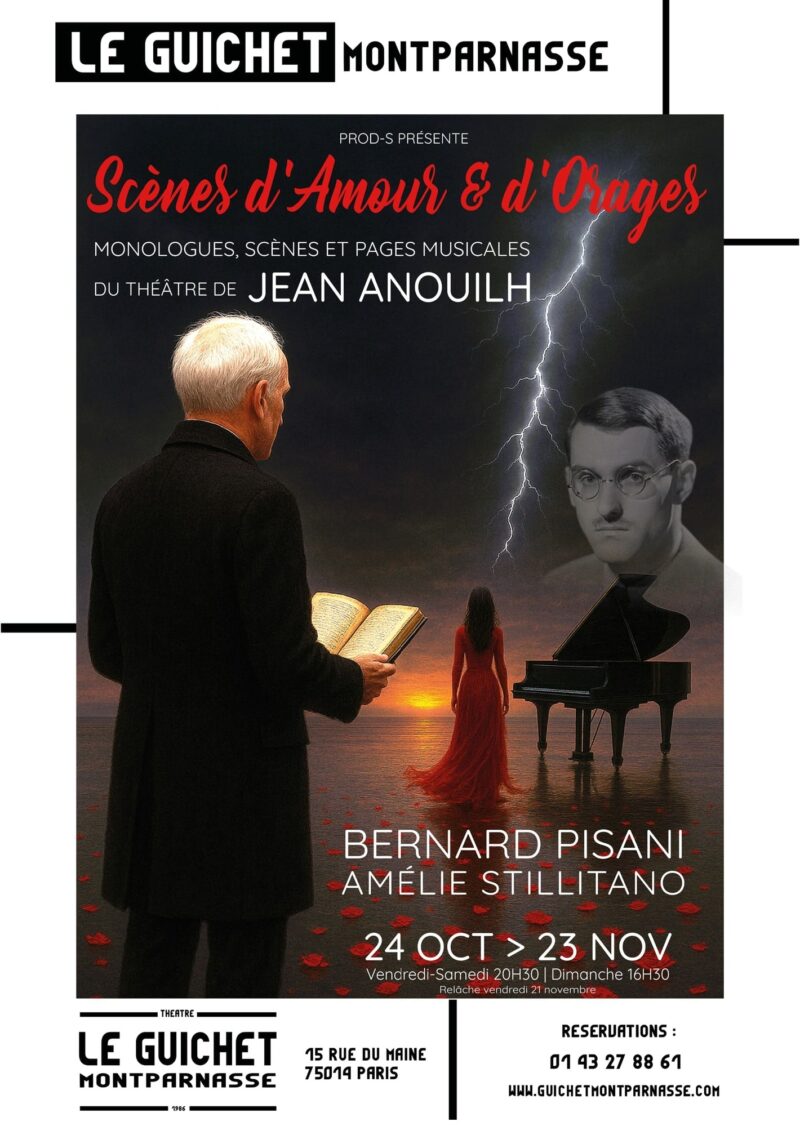 THEATRE | Scènes d’Amour & d’Orages | Guichet Montparnasse