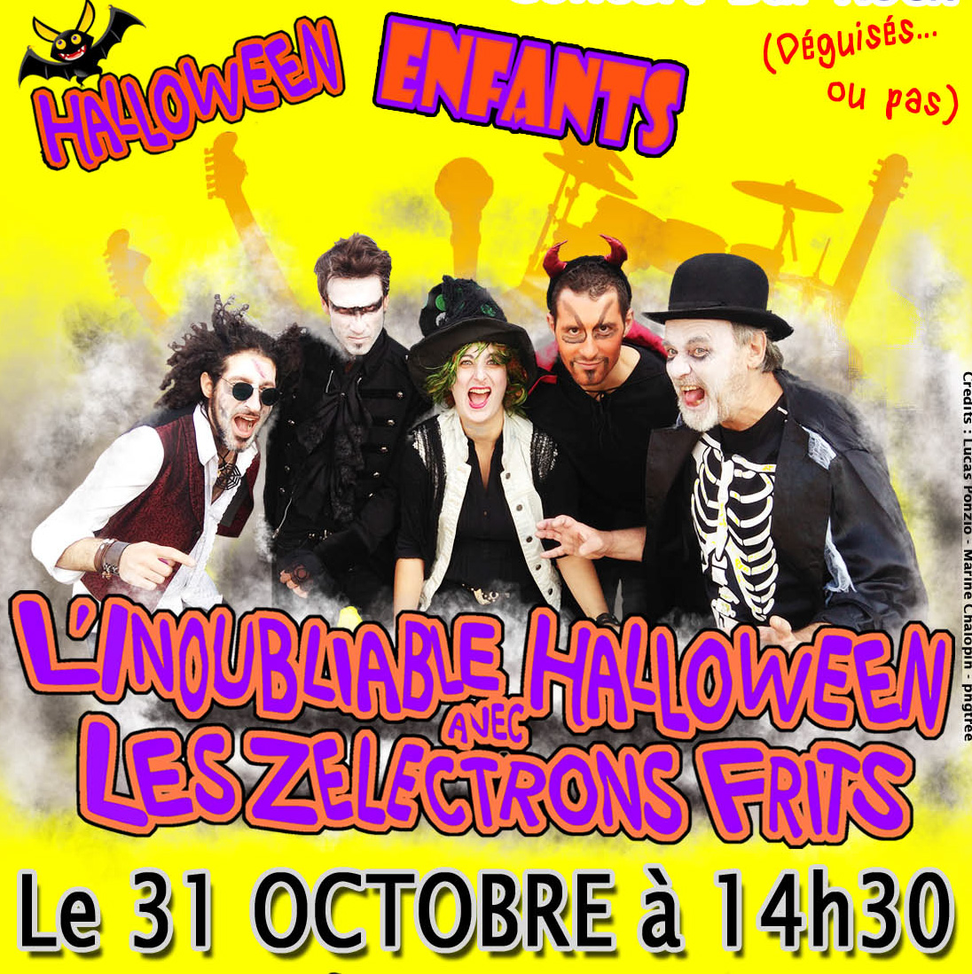 L'Inoubliable Halloween avec Les Zélectrons Frits