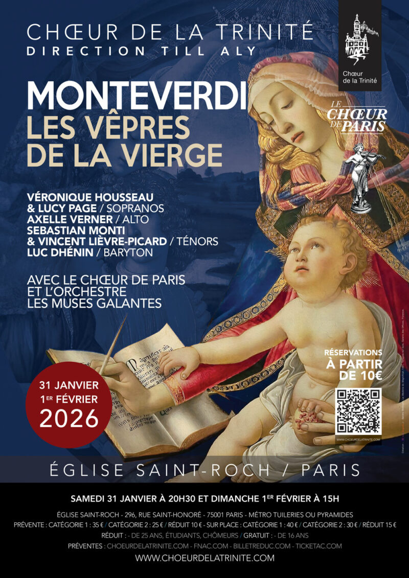 Les Vêpres de la Vierge / Claudio Monteverdi