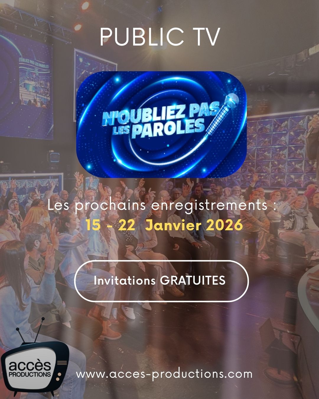 N oubliez pas les paroles