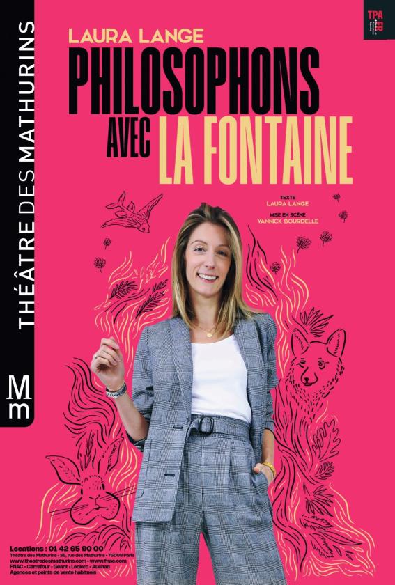 Spectacle - Laura Lange - Philosophons avec La Fontaine