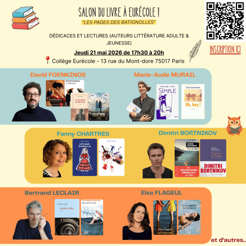 Salon du Livre Eurécole : Les Pages des Batignolles